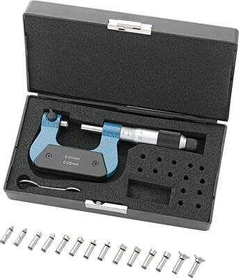 FORMAT Mikrometer strmeňový 25 - 50/0,01mm DIN863 - 4 Format