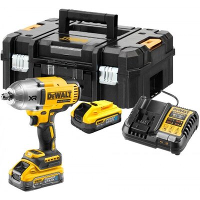 DeWALT Uťahovač rázový 1/2" krúžok 1355Nm 18V PowerStack 2x5,0Ah  DCF900H2T