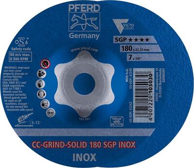 PFERD Kotúč brúsny 180 SGP INOX CC-GRIND-SOLID Pferd