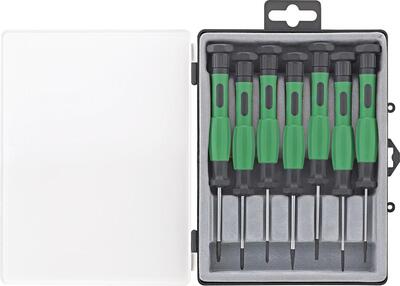 FORTIS Sada skrutkovačov 7 diel PL + PH pre elektroniku