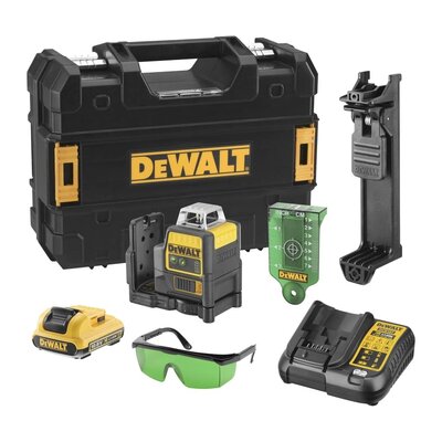 DeWALT Akumulátorový samonivelačný krížový laser 2× 360° - DCE0811D1G