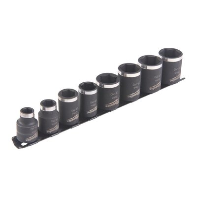 MILWAUKEE KULCS SZETT SHOCKWAVE 3/8" RÖVID 8 DB 4932478288