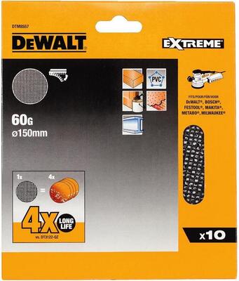 DeWALT MRIEZKA BRUSNA P60, 125 mm, 5 ks DTM8561