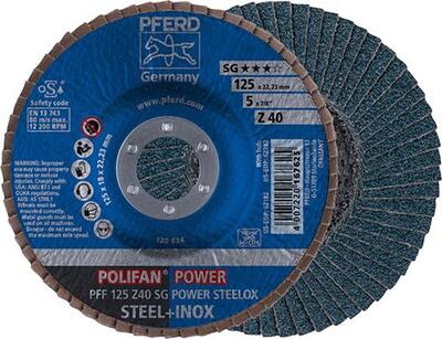 PFERD Kotúč lamelový 125 Z40 Z oceľ inox PFF SG Pferd