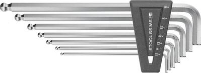 PB SWISS TOOLS Sada kľúčov imbus 7 diel 3/32" - 5/16" DIN911L PB 212Z-LH PB Swiss Tools