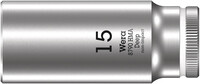 WERA 8790 HMA Deep Nástrojná hlavica, upínacia časť 1/4", 15 x 50 mm