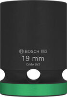 BOSCH Nástrčný kľúč PRO Impact Socket, 1/2", 19 mm - 2608003050