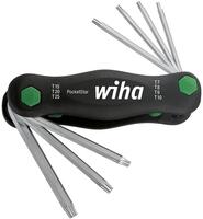 Sada kľúčov torx 7 diel T7 - T25 sklápacie 363 P 23051 Wiha