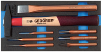 GEDORE 1500 CT1-350 Sada dlát v module Check-Tool