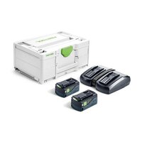 FESTOOL Tápkészlet SYS 18V 2x5.0/TCL 6 DUO