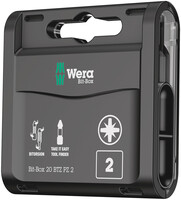 WERA Bit-Box 20 BTZ PZ, PZ 2 x 25 mm, 20-dielny