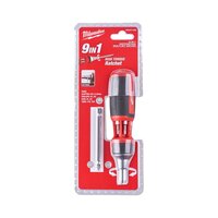 MILWAUKEE KOMPAKT RATCHET MULTIBIT CSAVARHÚZÓ 9 AZ 1-BEN UNI 4932471598