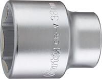 FORTIS Hlavica 1/2" 6 hran 38 x 65mm CrV DIN3124 Fortis