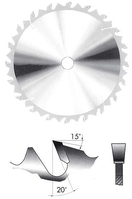 Faforgó fűrészlap fa számára Ø 550 mm, keményfém