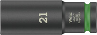 WERA 8790 C Impaktor Deep nástrčná hlavica s pripojovacím rozmerom 1/2", 21 x 83 mm