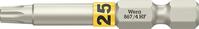 WERA Bit z TVrdého materiál 1/4" DIN 3126 E6.3 T25x50mm s funkciou uchytenia Wera