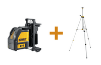 DeWALT DW088KTRI - Krížový laser so statívom DE0881