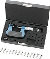 FORMAT Mikrometer strmeňový 0 - 25/0,01mm na závity DIN863 - 3 Format