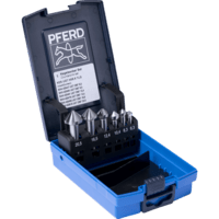 PFERD TOOLS Nástroje na vŕtanie a ponáranie SET UGT HSS DIN335 C90° 6