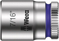 WERA 8790 HMA Nástrčná hlavice Zyklop, upínací časť 1/4", 7/16" x 23 mm