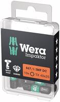 WERA Bit 1/4" torx T40 x 25mm 867/1 IMP bal 10ks Wera
