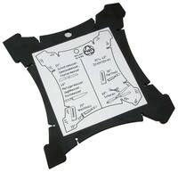 Sarokmérő csiszolókoronghoz Ø 200 mm (NTS 200/255-hez)