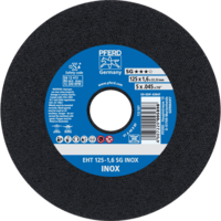 PFERD TOOLS Rezné kotúče EHT 125-1,6 SG INOX
