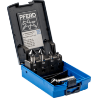 PFERD TOOLS Nástroje na vŕtanie a ponáranie SET KES HSS DIN 335 C90° 5 HC-FEP