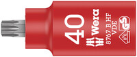 WERA 8767 B VDE HF TORX® Zyklop zástrčný nástavec, izolovaný, s pridržiavacou funkciou, upínacia časť 3/8
