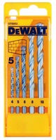DeWALT SADA VRTÁKOV DO BETONU 5KS VALCOVÁ STOPKA DT6952
