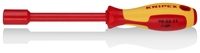KNIPEX 98 03 11 Nástrčný kľúč s rukoväťou skrutkovača izolované s multi-komponentnými rukoväťami, VD