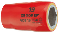 GEDORE VDE 19 24 Násadka VDE 1/2" 6-hranná 24 mm
