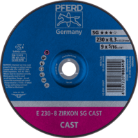 PFERD TOOLS Brúsky E 230-8 ZIRKON SG LIATINA