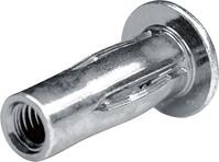 GOEBEL Blindná matica oceľ plochá guľatá hlava M6 rozsah upnutia: 0,5 - 7,1 mm Goebel