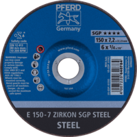 PFERD TOOLS Brúsky E 150-7 ZIRKON SGP OCEĽ