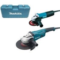MAKITA DK0054G - Sada elektrických uhlových brúsok 230 / 125 mm