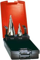 FORMAT Sada vrtákov stupňovitých 2 diel 4 - 31mm HSS špirála Format