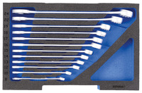 GEDORE 1100 CT1-7 Sada plochých a očkových kľúčov, v module 1/2 L-BOXX 136