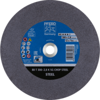 PFERD TOOLS STACIONÁRNE REZACIE KOTÚČE CHOPSAW 80 T 300-2,8 K SG CHOP OCEĽ/32,0