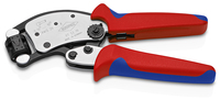 KNIPEX 97 53 19 SB Twistor T Automatické lisovacie kliešte pre dutinky s otočnou nástavcovou hlavou 
