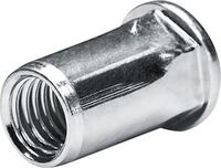 GOEBEL Blindná matica oceľ plochá guľatá hlava M4 časť SK upínací rozsah 0,5 - 2,5 mm Goebel