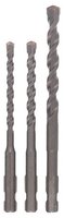 BOSCH 3-dielna súprava vrtákov na betón SDS quick - 2 609 256 908