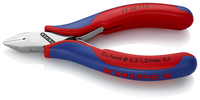 KNIPEX 77 32 115 SB bočné cvikacie kliešte pre elektroniku s prevlečným kĺbom s multi-komponentnými 