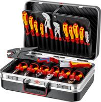 KNIPEX Nástrojová súprava Vision Elektrikár 20-dielna v kufri ABSi Knipex