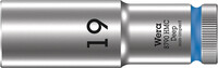 WERA 8790 HMC Deep Nástrojná hlavica, upínacia časť 1/2", 19 x 83 mm