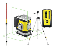 NIVEL SYSTEM Krížový laser 2×360° so zeleným lúčom CL2G SET