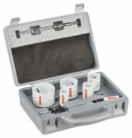 BOSCH 9-dielna súprava dierových píl pre vodoinštalatérov 20; 25; 32; 38; 51; 64 mm