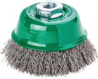 LESSMANN Kotúč kartáčový M14 65mm hrncový nerez V4A Lessmann