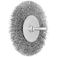 PFERD TOOLS Kolesové kefy s nasadeným hriadeľom RBU 10015/6 ST 0,30