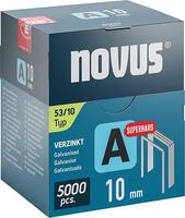 NOVUS Sponka typ A 53 / 10mm ST 5000ks Novus